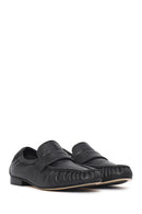 Kadın Siyah Deri Maskülen Loafer | Derimod