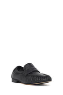 Kadın Siyah Deri Maskülen Loafer | Derimod