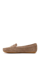 Woman Mink Suede Loafer | Derimod