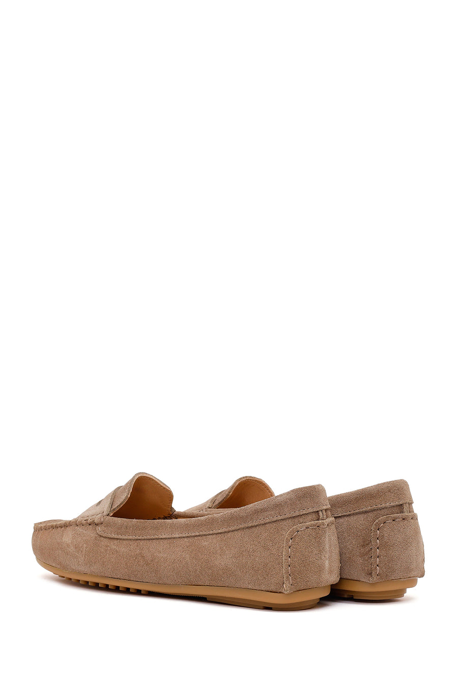 Woman Mink Suede Loafer