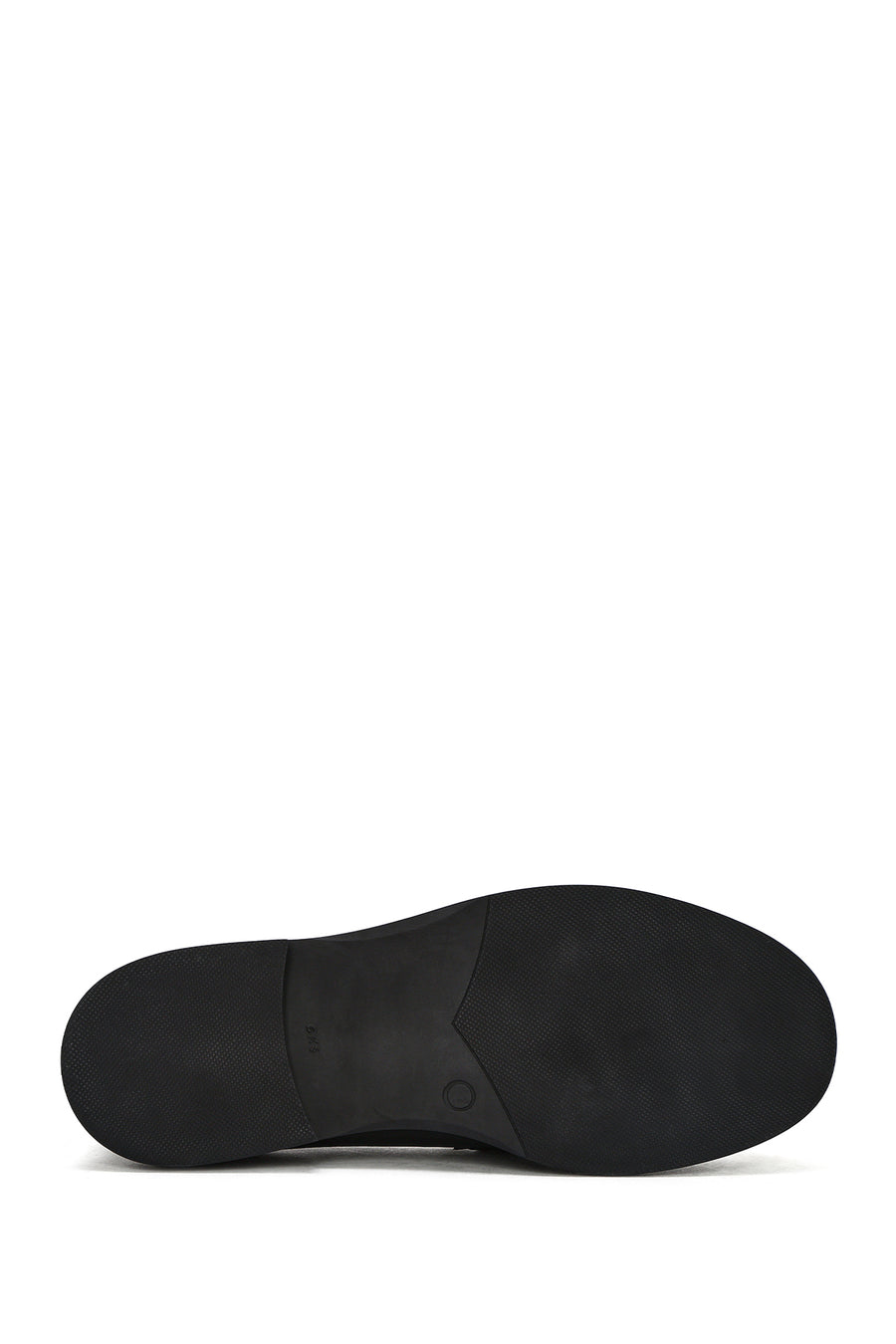 Women's Black Buckle Leather Loafer