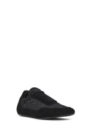 Kadın Siyah Bağcıklı Deri Sneaker | Derimod