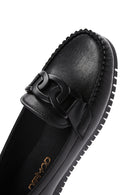 Women's Black Casual Loafers | Derimod
