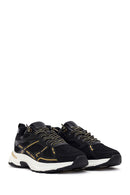 Woman Black Lace-Up Chunky Sneaker | Derimod