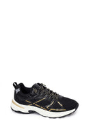 Woman Black Lace-Up Chunky Sneaker | Derimod