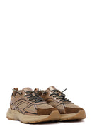 Woman Bronze Lace-Up Chunky Sneaker | Derimod