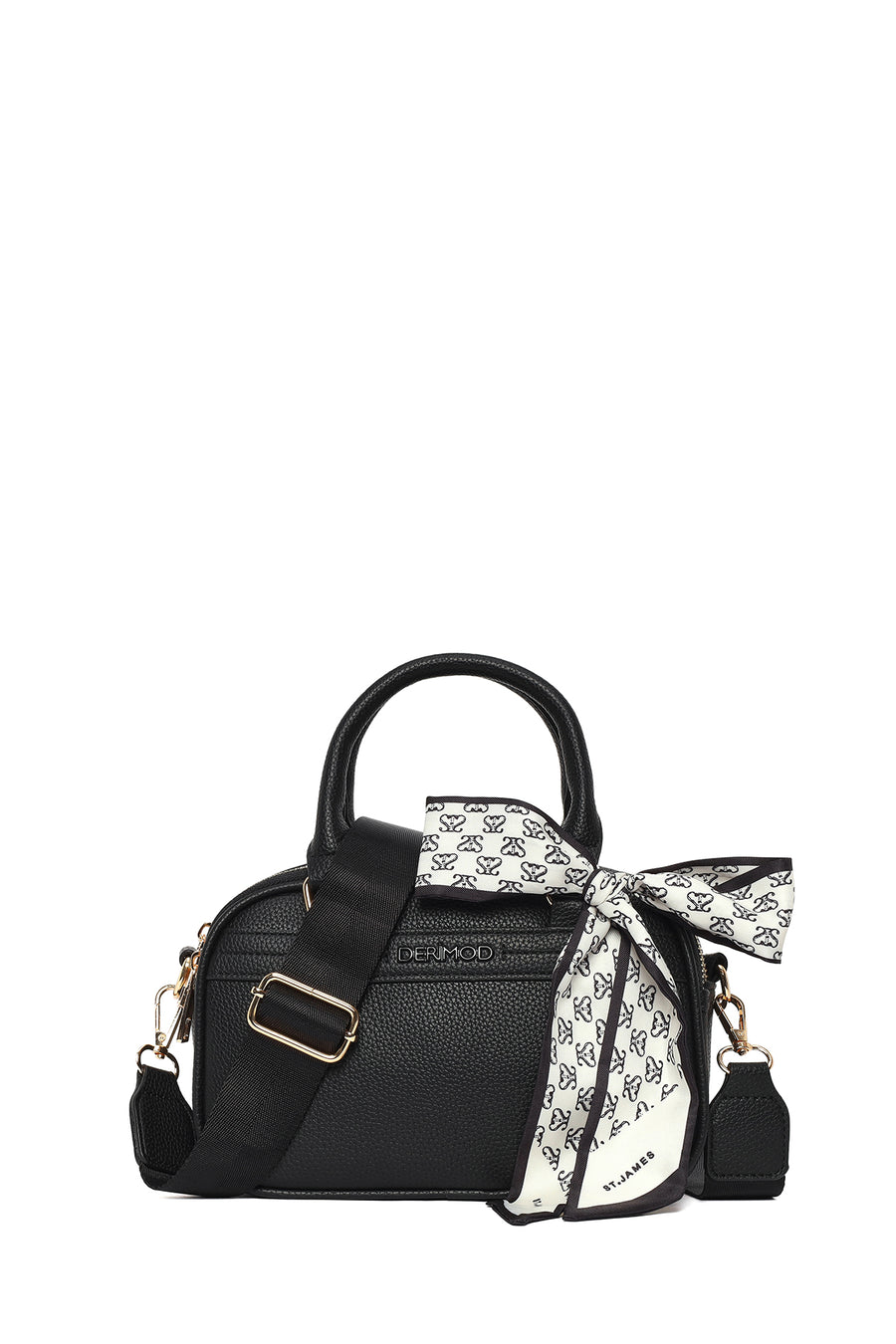 Woman Black Long-Strap Accessorized Shoulder Bag 26SBD2150FT | Derimod