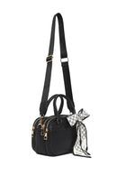 Woman Black Long-Strap Accessorized Shoulder Bag | Derimod