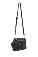 Woman Black Long-Strap Crossbody Bag | Derimod