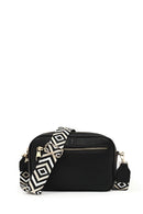 Women's Black Patterned Crossbody Bag | Derimod