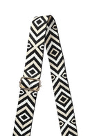 Women's Black Patterned Crossbody Bag | Derimod