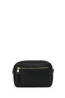 Women's Black Patterned Crossbody Bag | Derimod