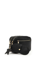 Women's Black Patterned Crossbody Bag | Derimod