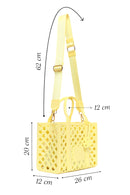 Women's Yellow Long Strap Jelly Handbag | Derimod