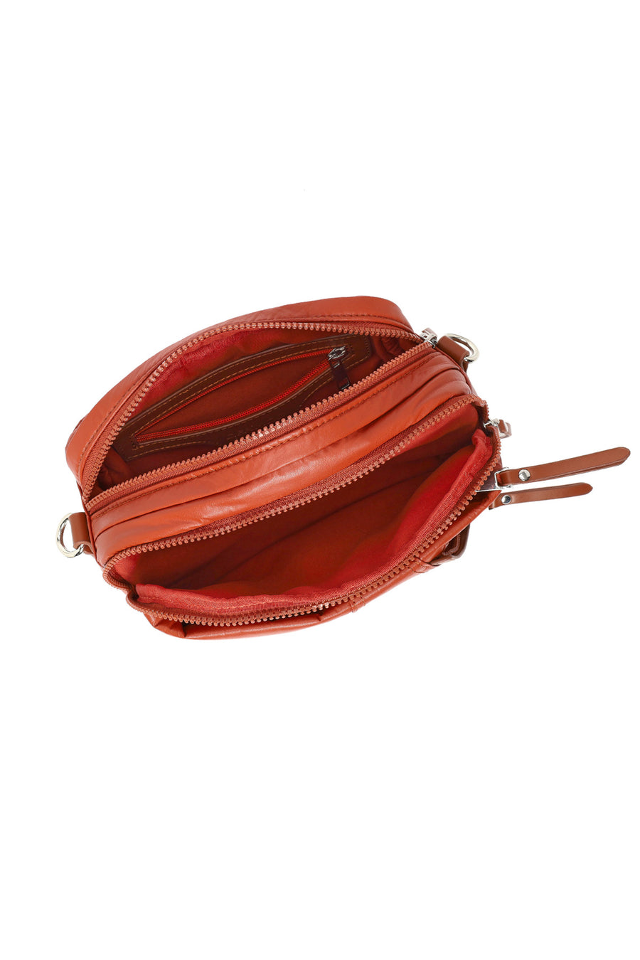 Women's Orange Crossbody Bag