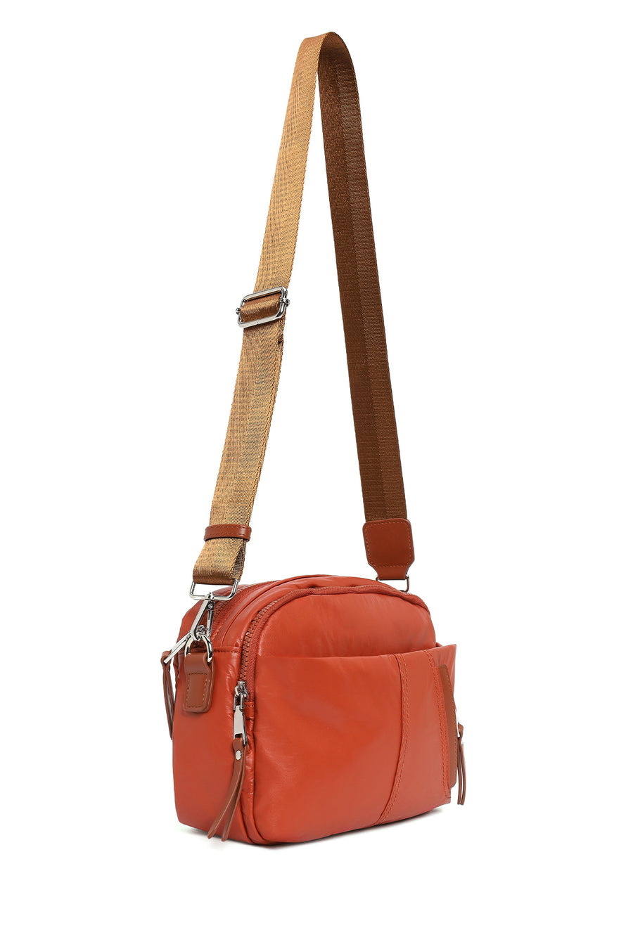 Women's Orange Crossbody Bag