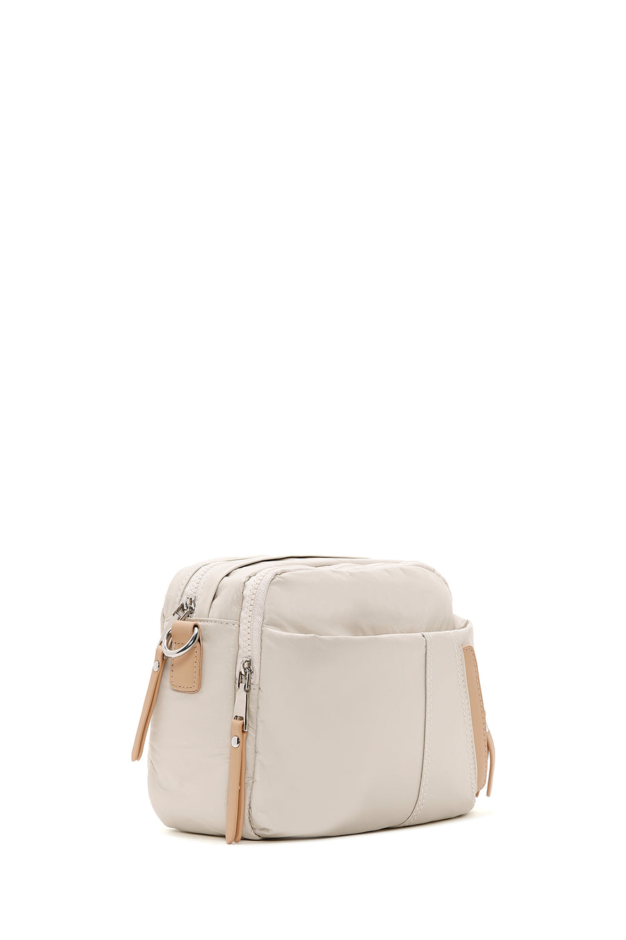 Woman Cream Crossbody Bag