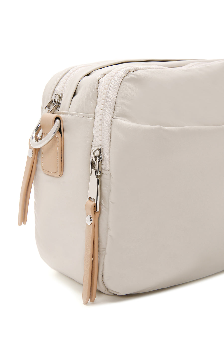 Woman Cream Crossbody Bag
