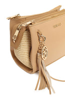 Women's Beige Charm Crossbody Bag | Derimod