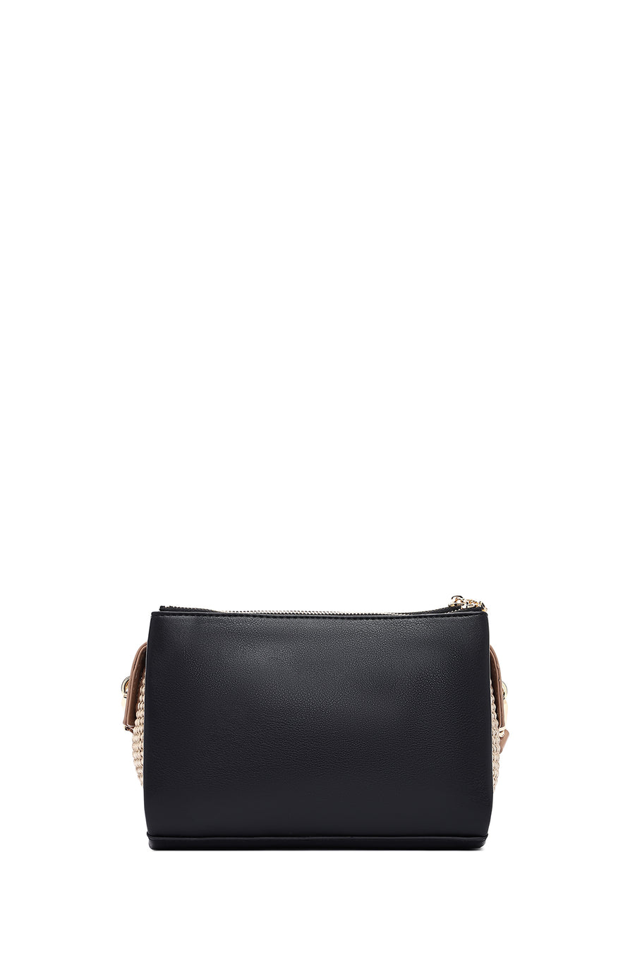 Woman Black Charm Crossbody Bag