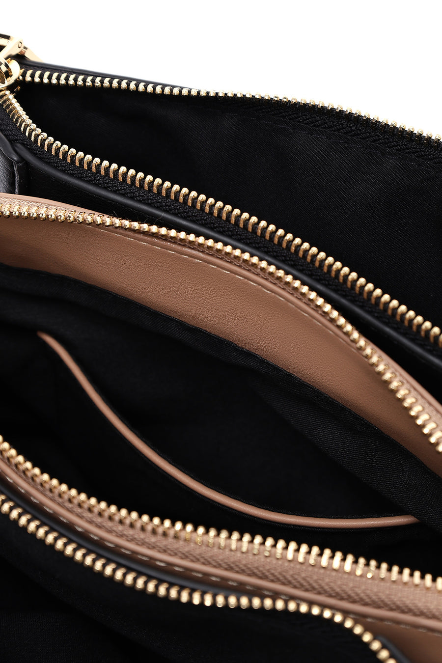 Woman Black Charm Crossbody Bag