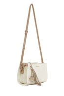 Woman Cream Charmed Crossbody Bag | Derimod
