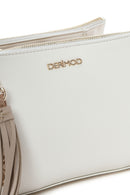 Woman Cream Charmed Crossbody Bag | Derimod
