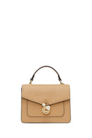 Woman Beige Long-Strap Mini Shoulder Bag | Derimod