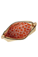 Woman Yellow Long-Strap Printed Shoulder Bag | Derimod
