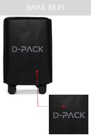 D-Pack Unisex Siyah Mini Kabin Boy Valiz | Derimod