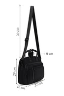 D-Pack Male Black Fabric Briefcase | Derimod