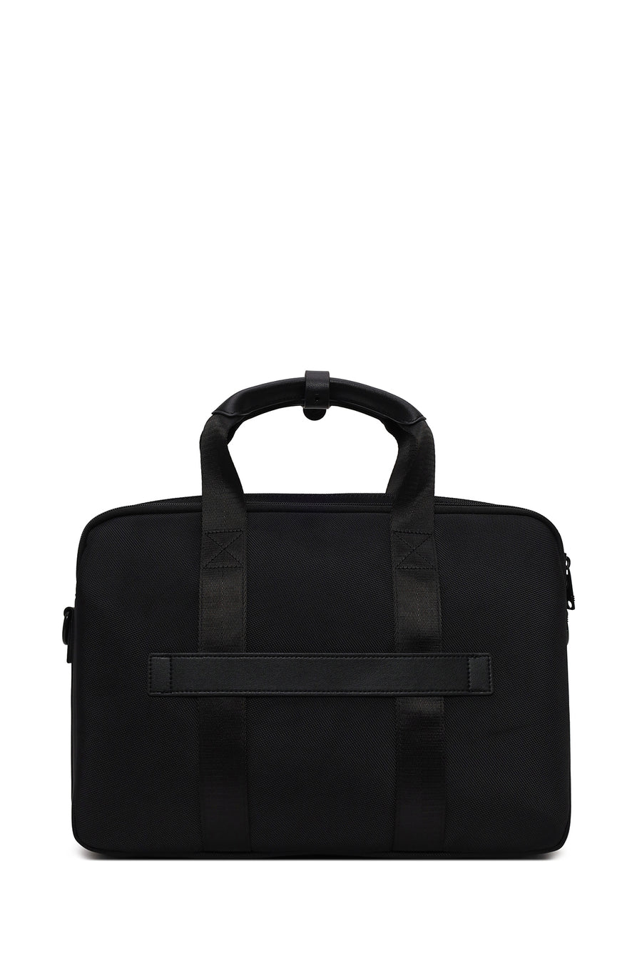 D-Pack Male Black Fabric Briefcase