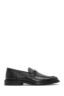 Erkek Siyah Tokalı Deri Klasik Loafer | Derimod