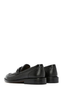 Erkek Siyah Tokalı Deri Klasik Loafer | Derimod