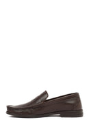 Erkek Kahverengi Deri Klasik Loafer | Derimod