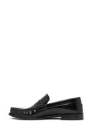 Erkek Siyah Deri Klasik Loafer | Derimod