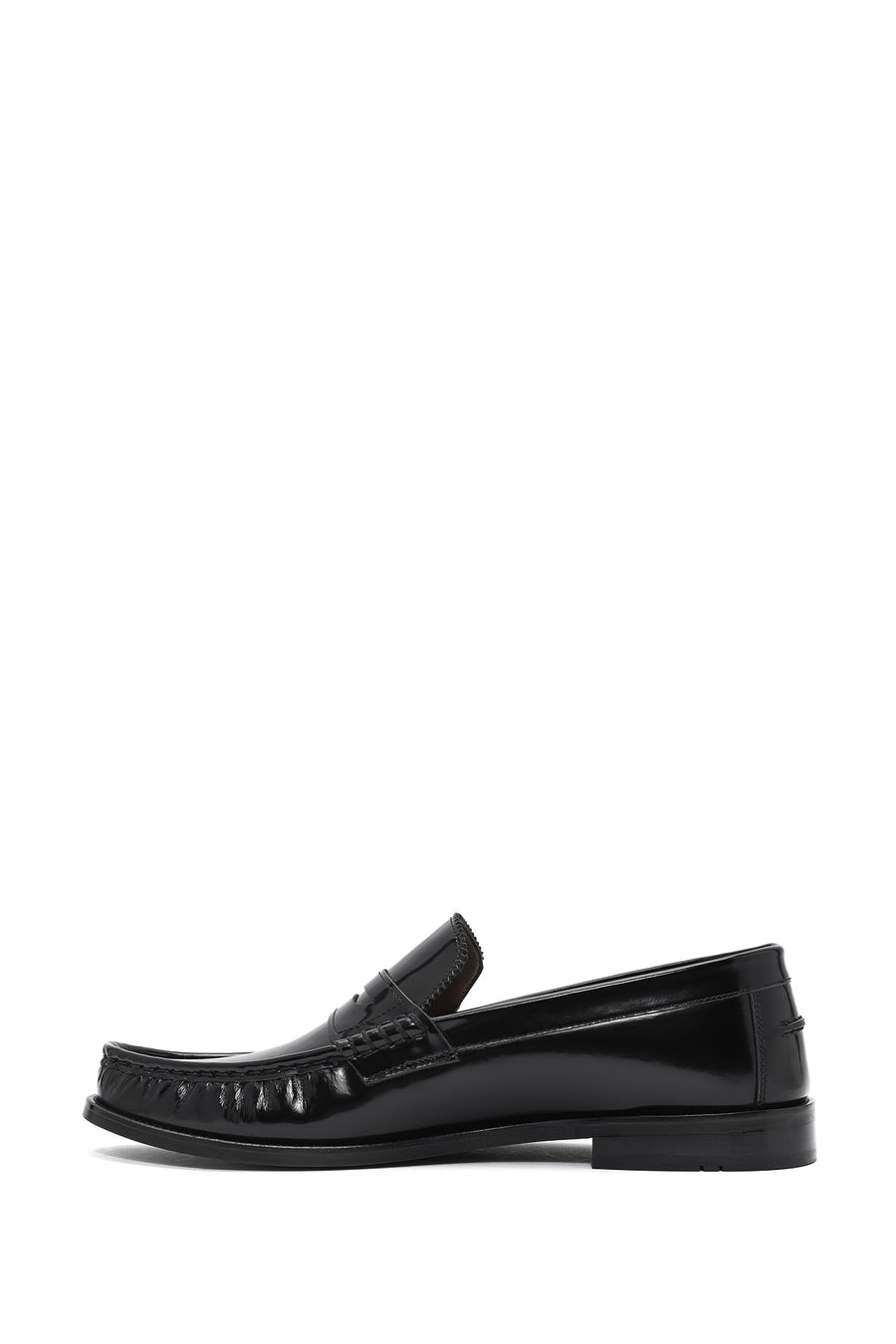 Erkek Siyah Deri Klasik Loafer