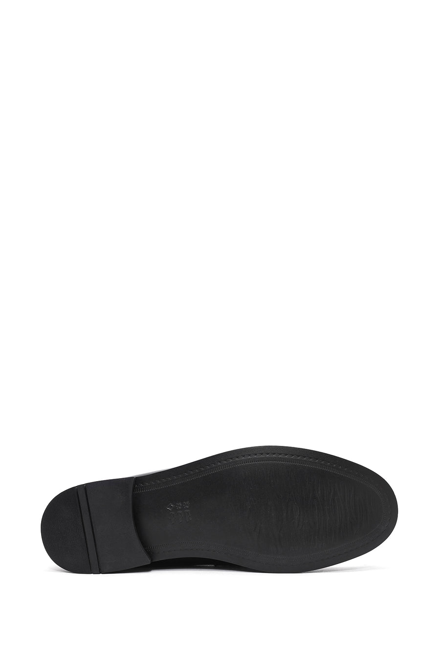Erkek Siyah Deri Klasik Loafer