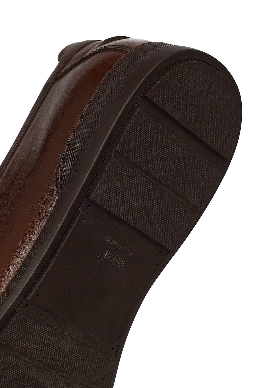 Erkek Kahverengi Deri Casual Loafer