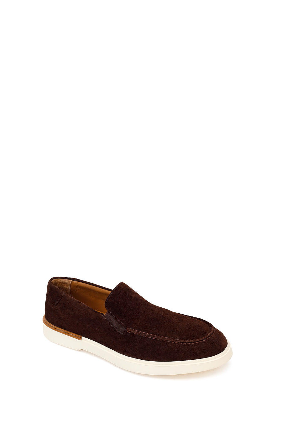 Men's Brown Suede Leather Loafer
