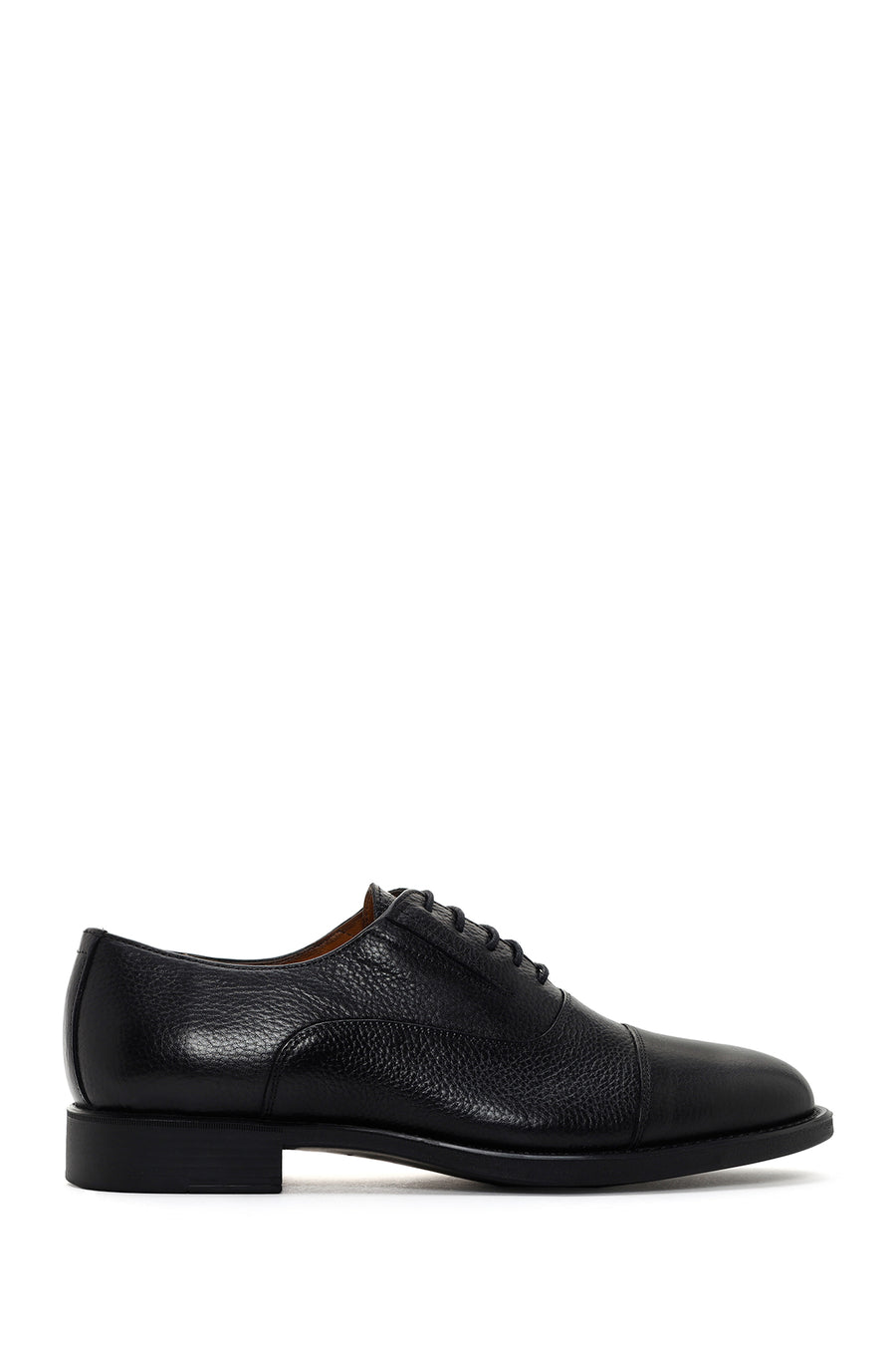 Men's Black Laced Leather Classic Shoes 26SFD620618 | Derimod