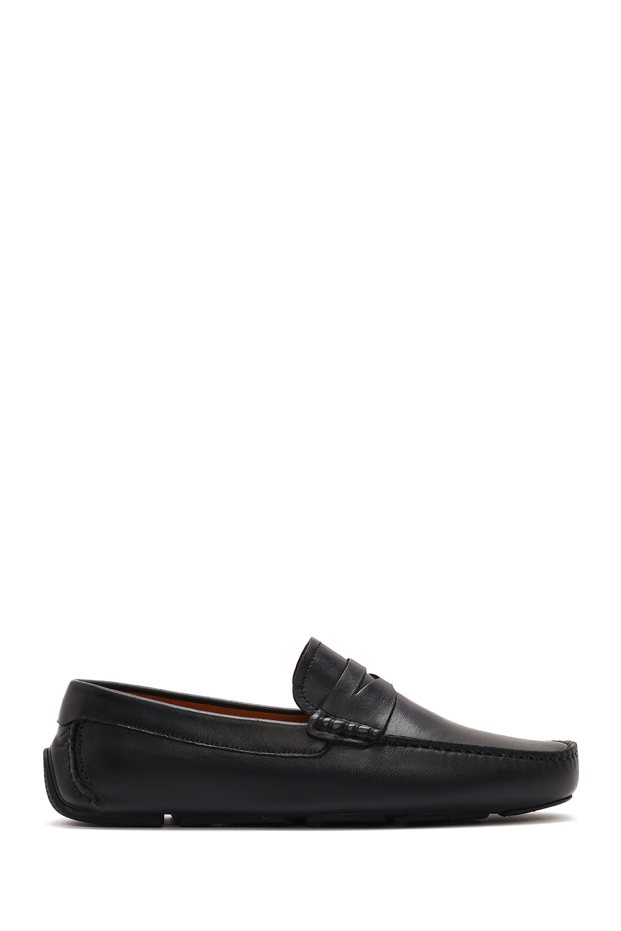 Erkek Siyah Casual Deri Loafer 26SFD630318 | Derimod