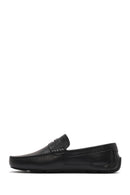 Erkek Siyah Casual Deri Loafer | Derimod