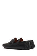 Erkek Siyah Casual Deri Loafer | Derimod