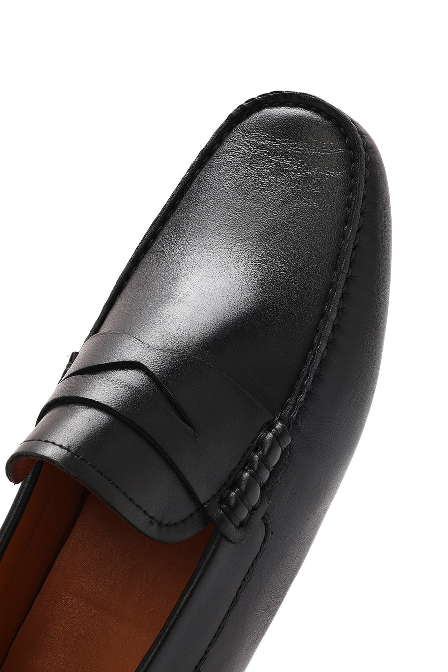 Erkek Siyah Casual Deri Loafer
