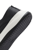 Men's Black Lace-Up Thick-Soled Leather Casual Shoes | Derimod