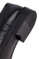 Male Black Lace-up Leather Classic Shoes | Derimod