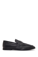 Erkek Siyah Tokalı Deri Casual Loafer | Derimod