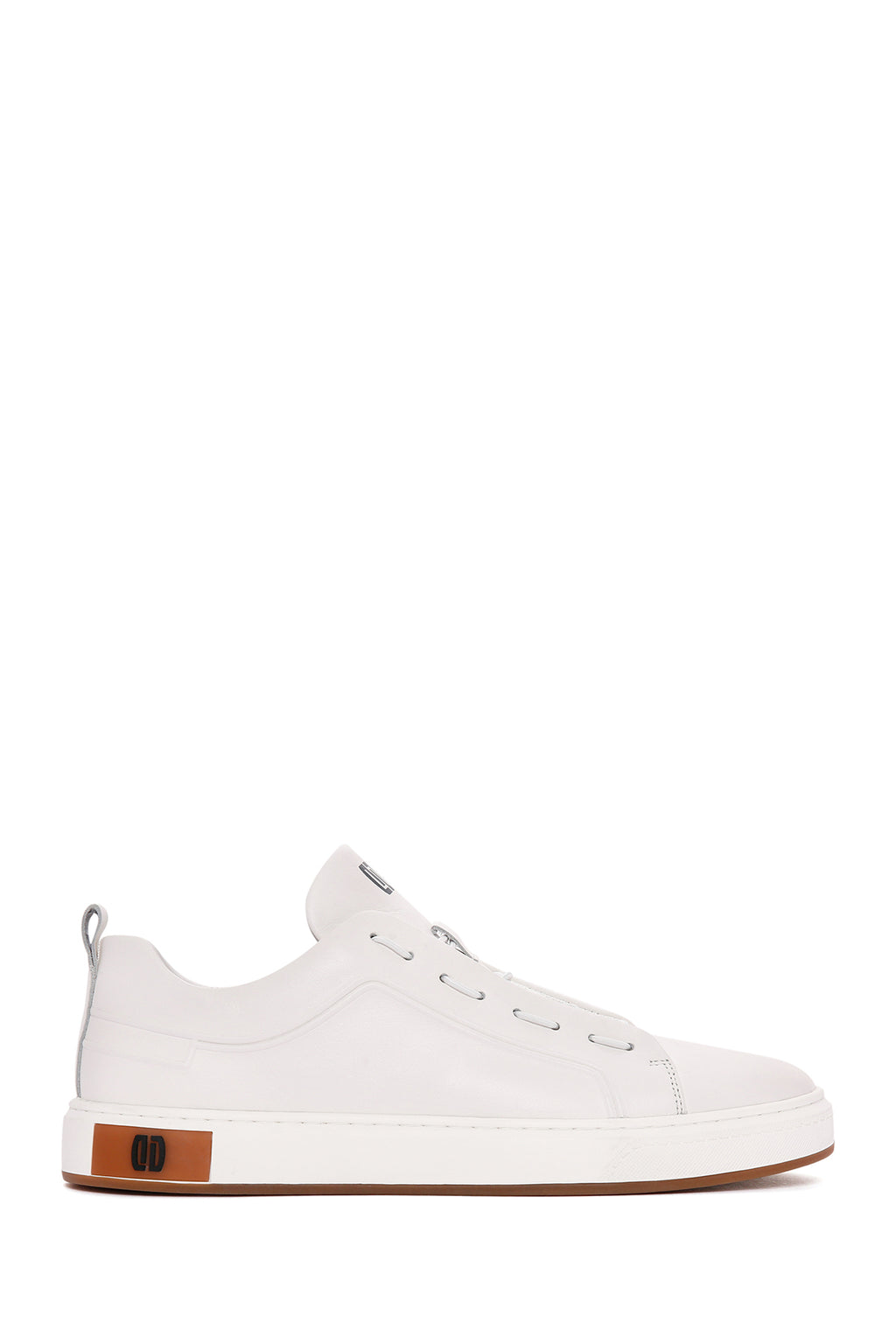 Erkek Beyaz Deri Sneaker