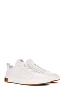 Erkek Beyaz Deri Sneaker | Derimod
